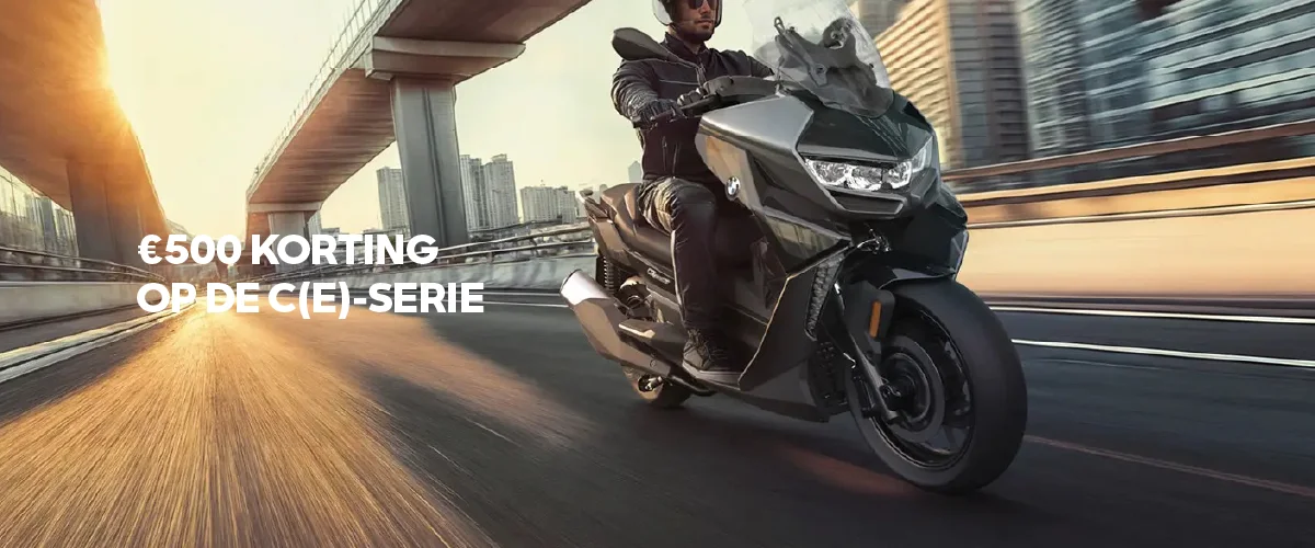 Korting op een BMW Scooter