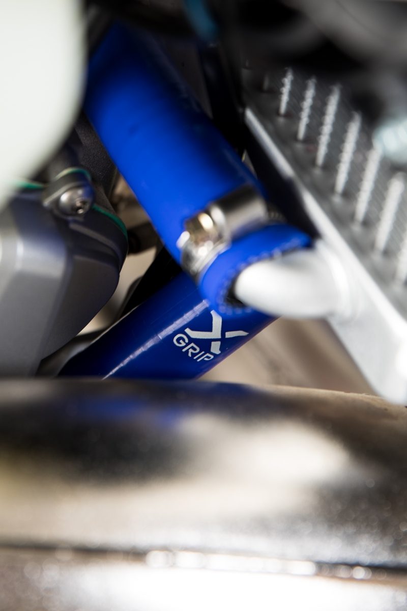 SILICONE RADIATOR HOSE BLUE