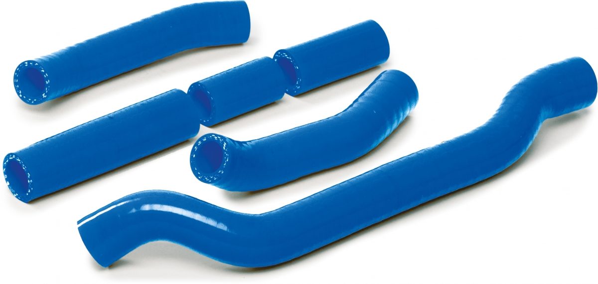 SILICONE RADIATOR HOSE BLUE foto 2
