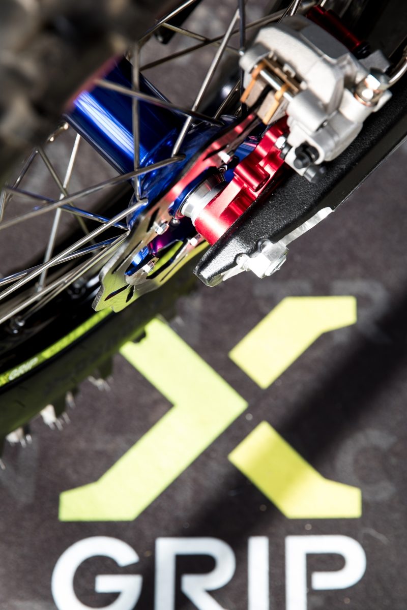 BRAKE DISC GUARD BETA RED foto 2