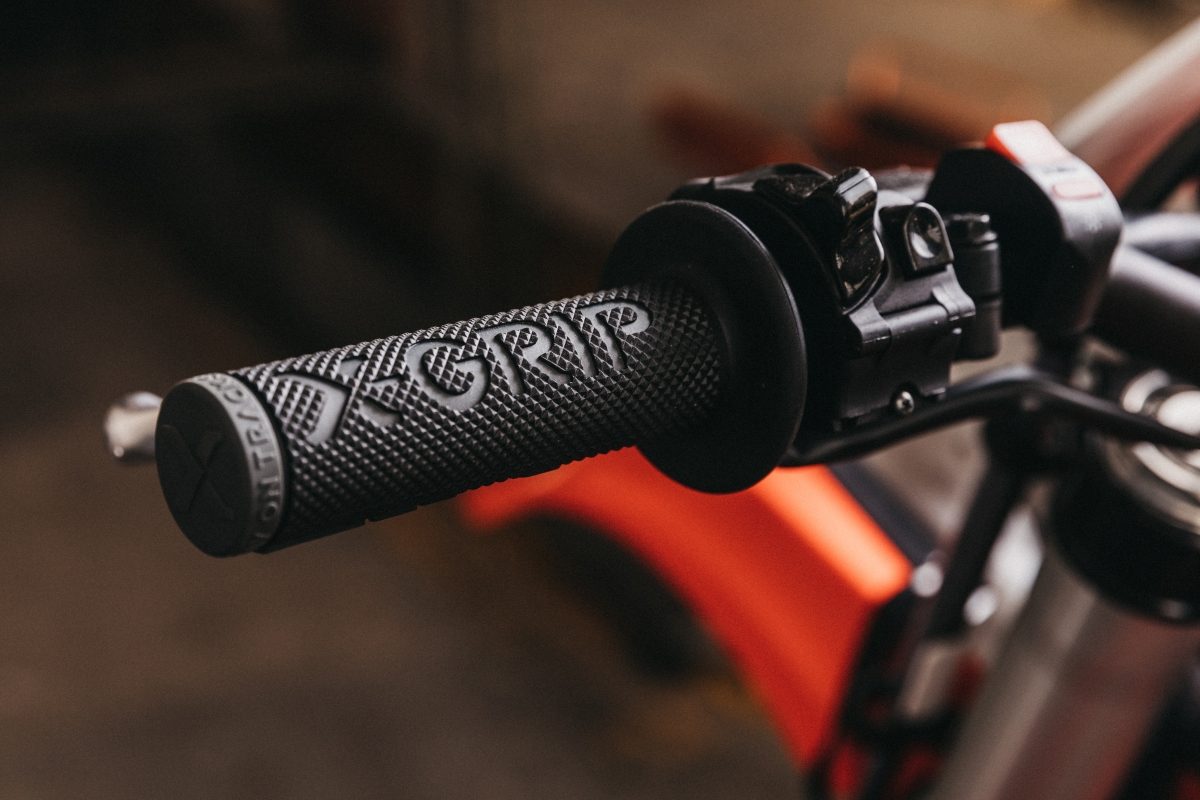 BRAAAAP GRIPS LOCK-ON BLACK-GREY foto 2