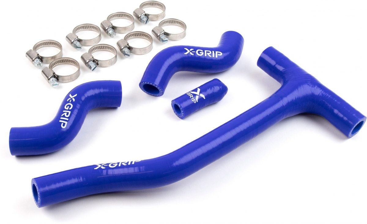 SILICONE RADIATOR HOSE, BLUE