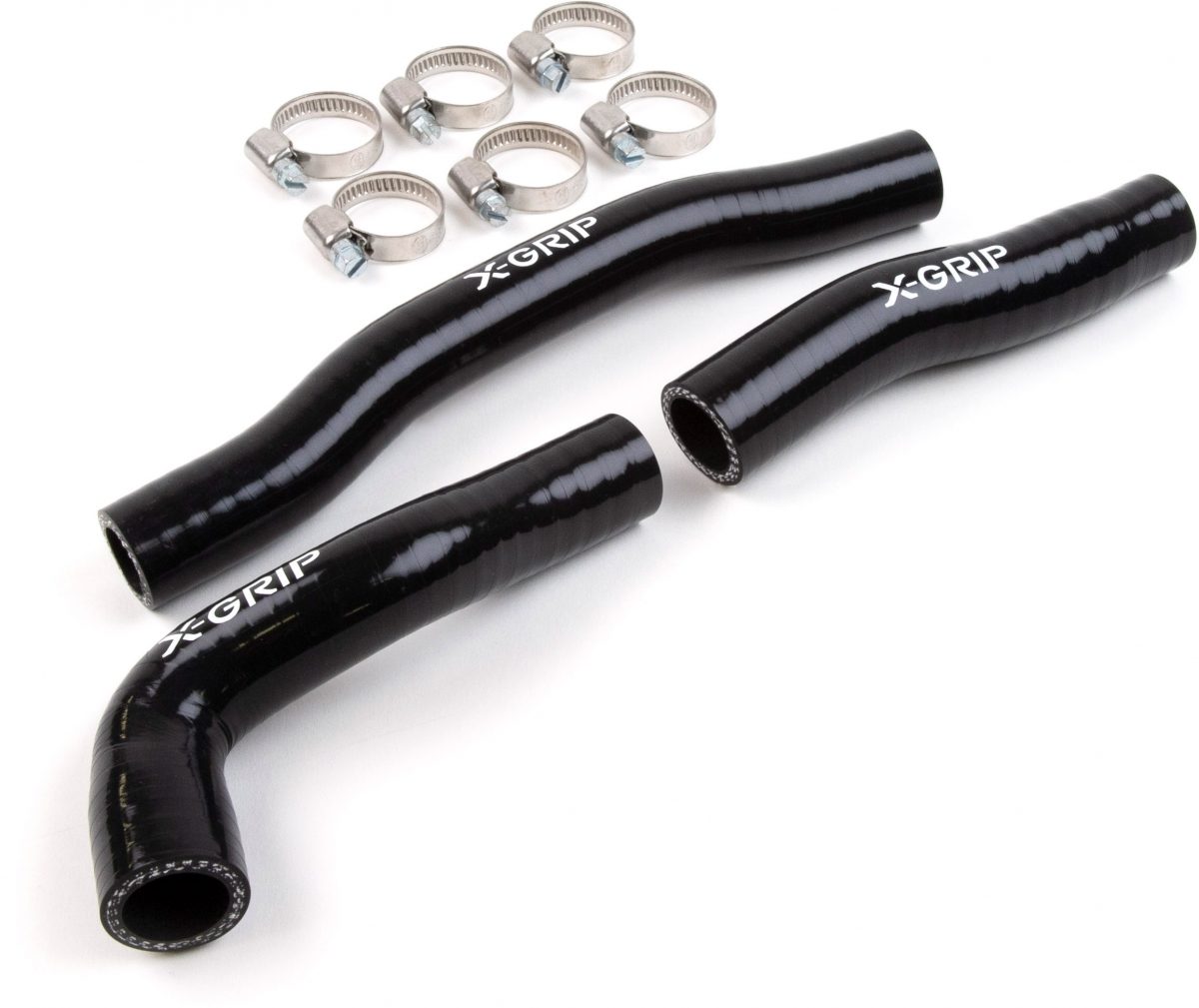 SILECONE RADIATOR HOSE, BLACK