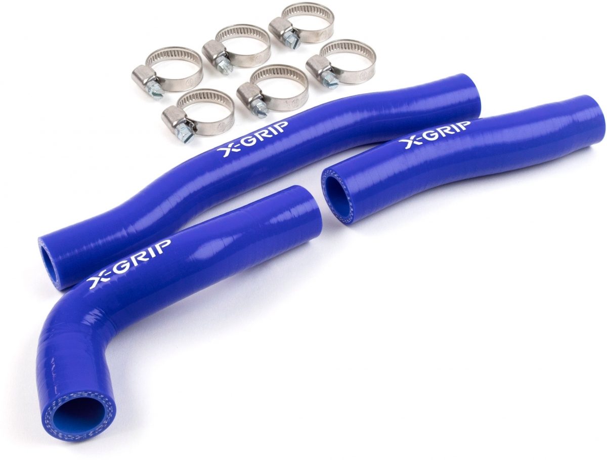 SILECONE RADIATOR HOSE. BLUE