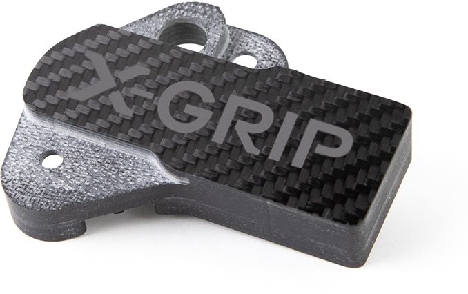THROTTLE VALVE SENSOR GUARD, CARBON