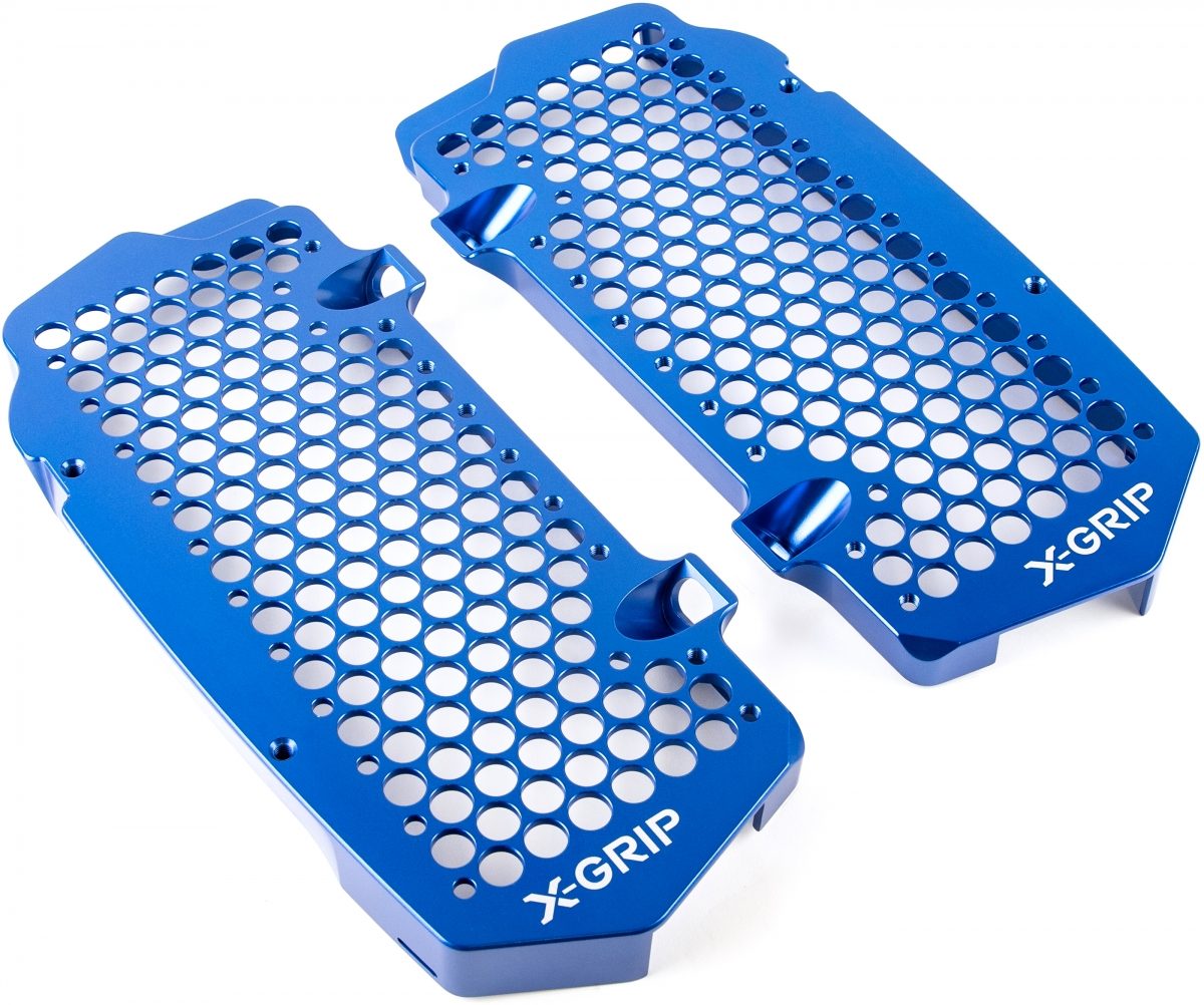 RADIATOR GUARD SET, BLUE