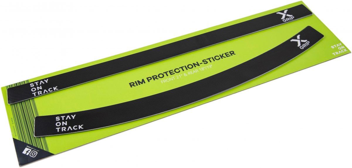 RIM PROTECTION STICKER SET, BLACK