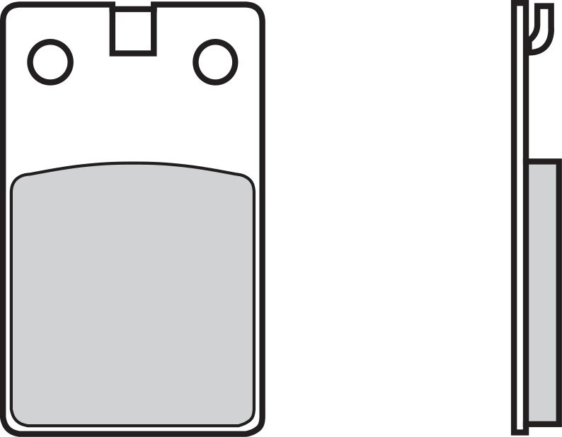 07008CC BRAKE PADS ORGANIC