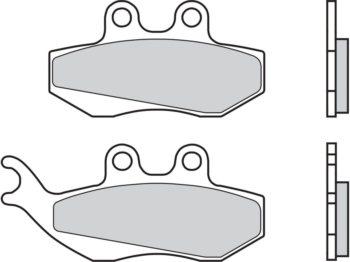 07012CC BRAKE PADS ORGANIC