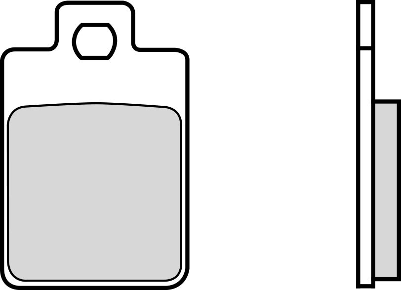 07017CC BRAKE PADS ORGANIC