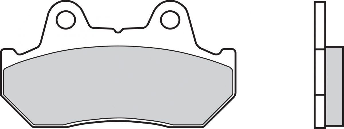 07025CC BRAKE PADS ORGANIC