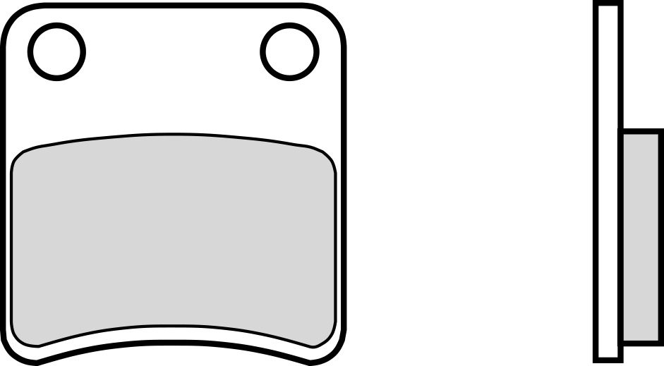 07032CC BRAKE PADS ORGANIC