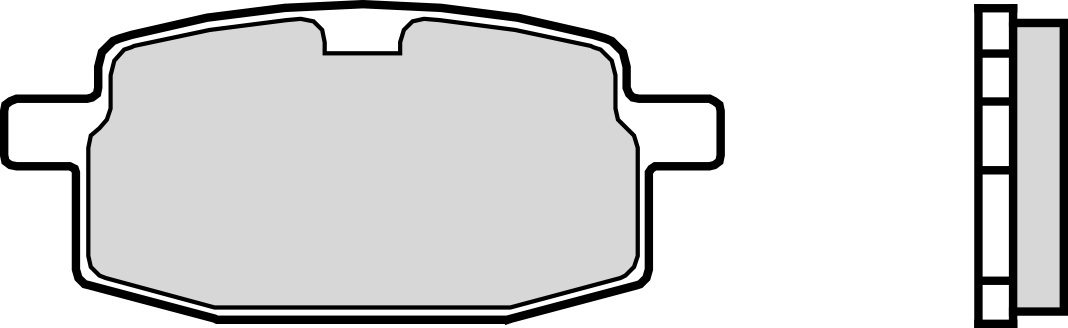 07041CC BRAKE PADS ORGANIC