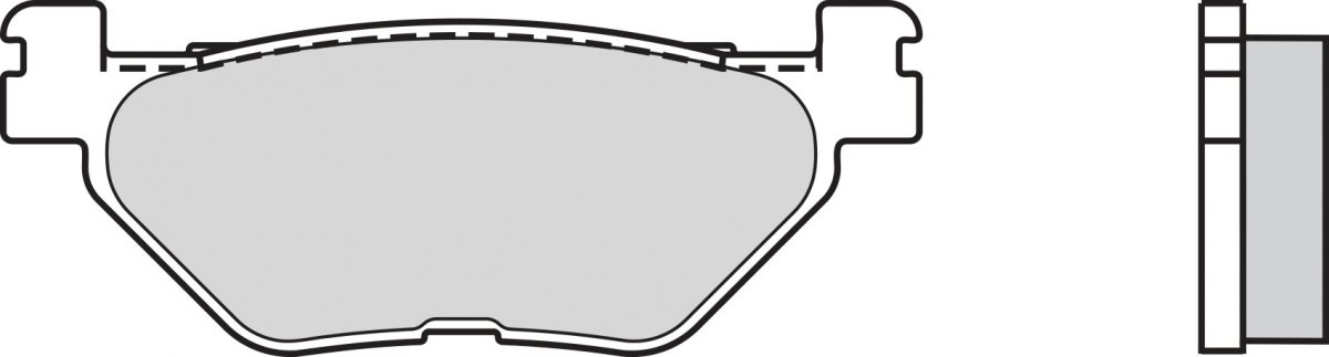 07052CC BRAKE PADS ORGANIC