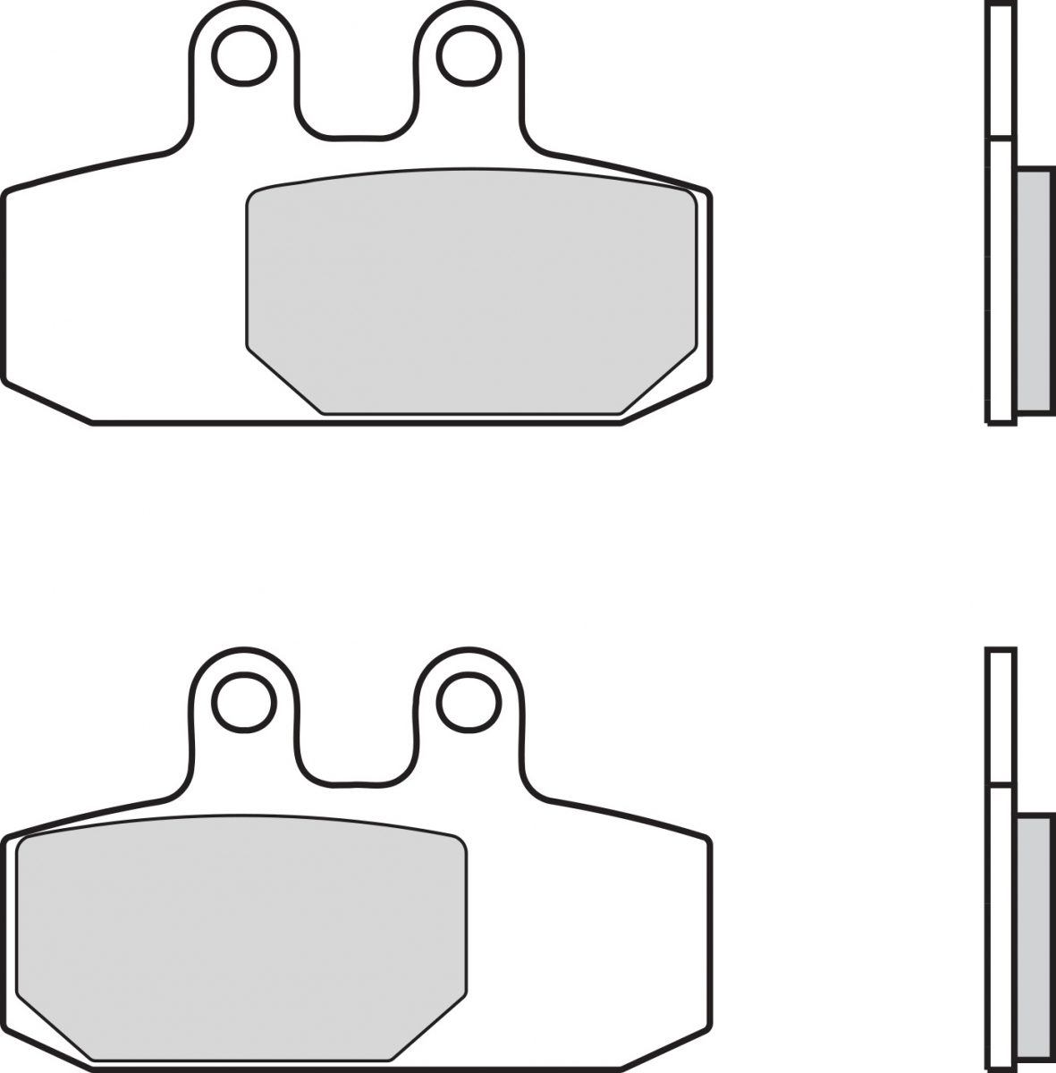 07057XS BRAKE PADS SINTER