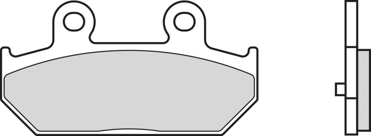 07058CC BRAKE PADS ORGANIC