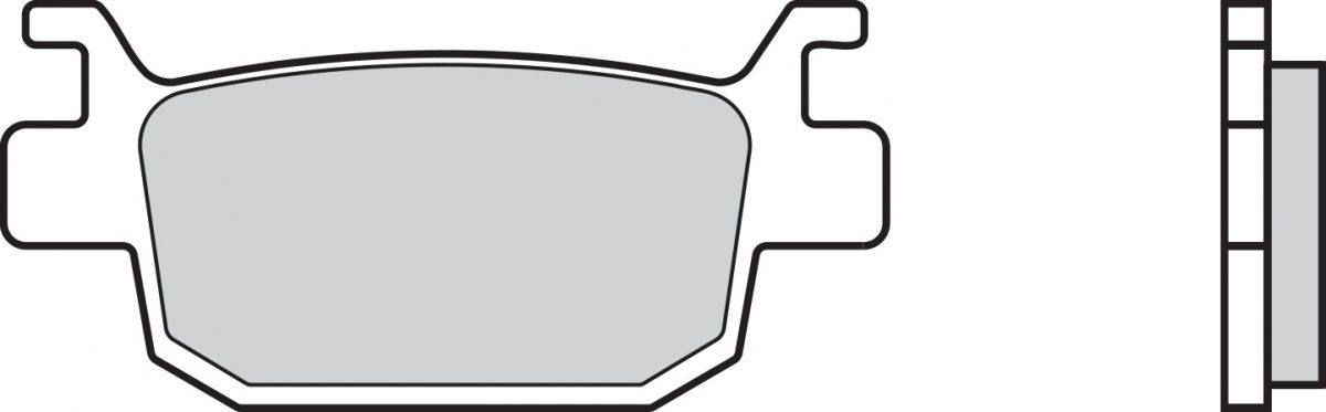 07064CC BRAKE PADS ORGANIC