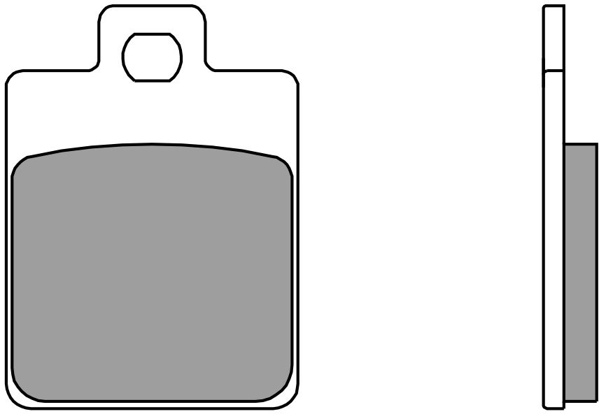 07067CC BRAKE PADS ORGANIC