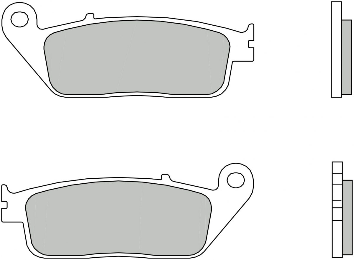 07074CC BRAKE PADS ORGANIC