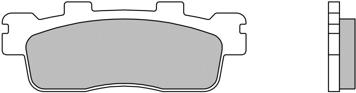 07085CC BRAKE PADS ORGANIC