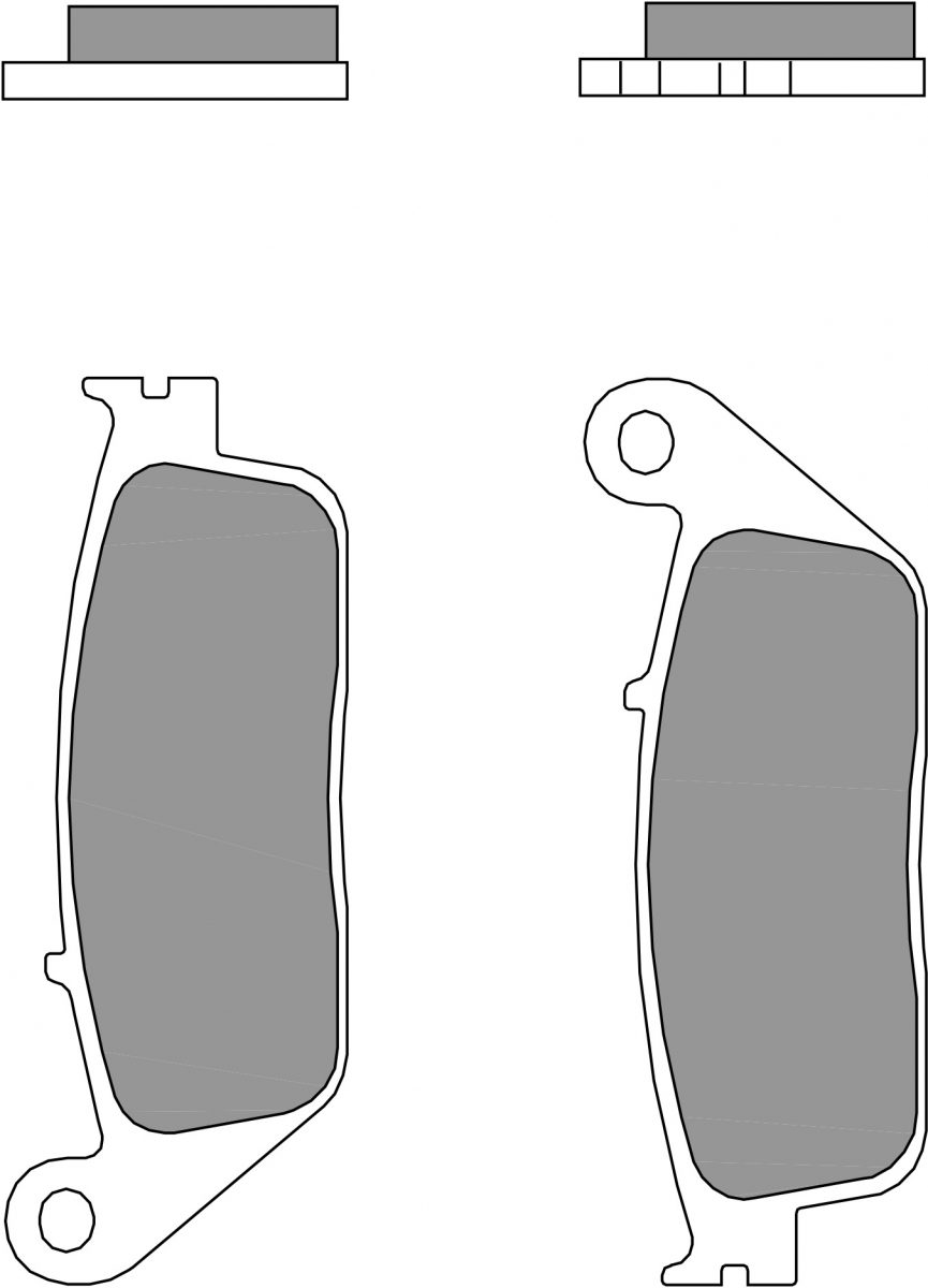 07096XS BRAKE PADS SINTER