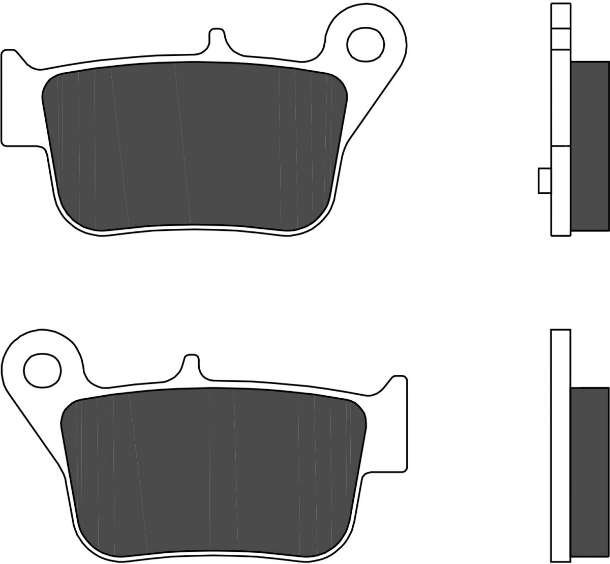 07103XS BRAKE PADS SINTER