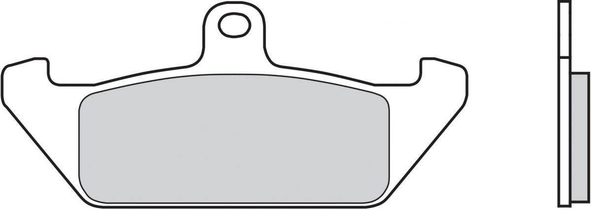 07BB0606 BRAKE PADS ORGANIC GENUINE