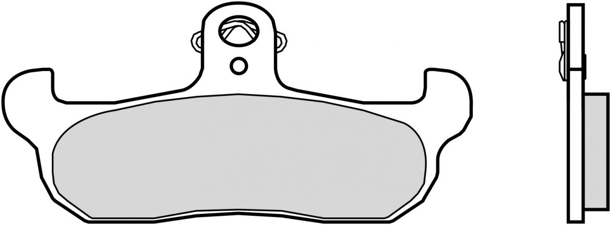 07BB0907 BRAKE PADS ORGANIC GENUINE