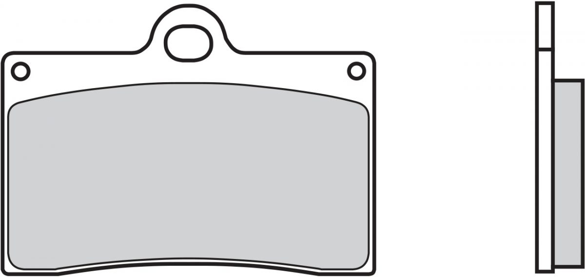 07BB15RC BRAKE PADS ORGANIC RACING