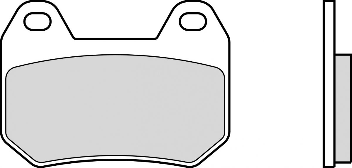 07BB2507 BRAKE PADS ORGANIC GENUINE