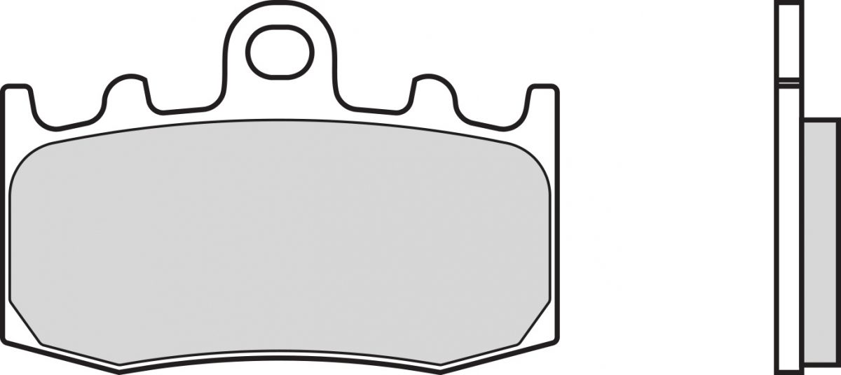 07BB26LA BRAKE PADS SINTER