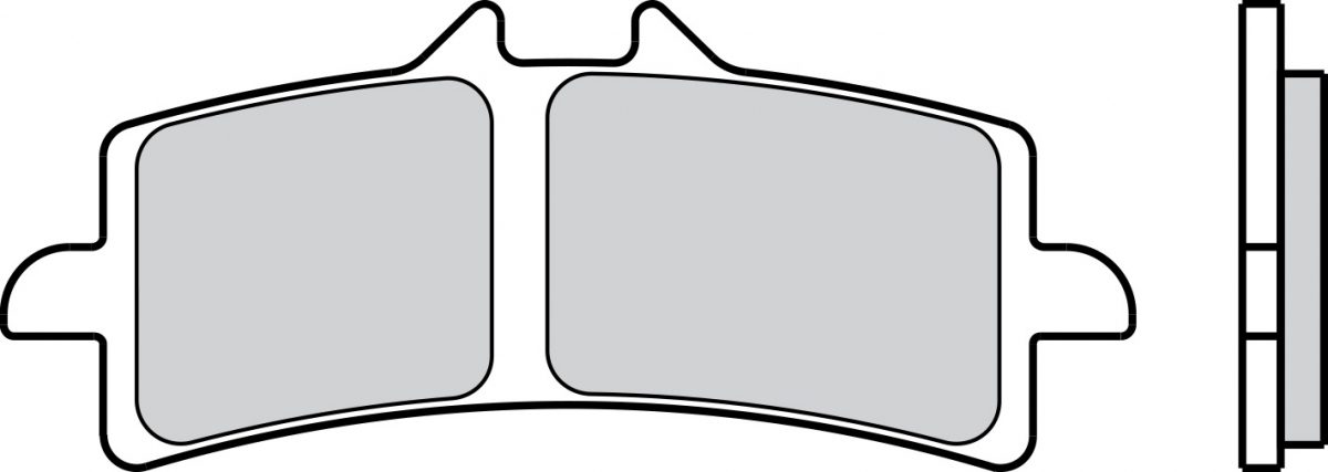 07BB37LA BRAKE PADS SINTER