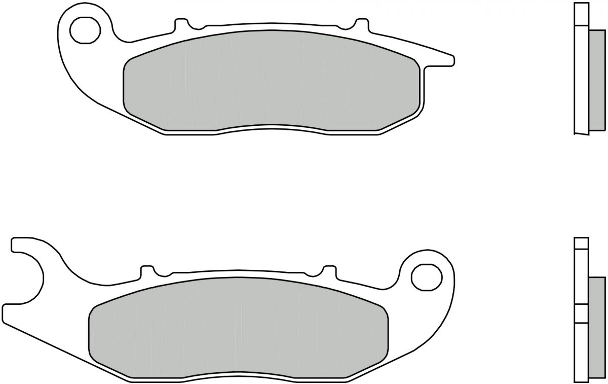 07GR03CC BRAKE PADS ORGANIC