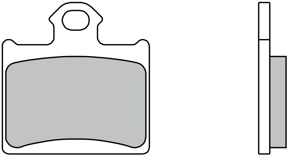 07GR16SD BRAKE PADS SINTER