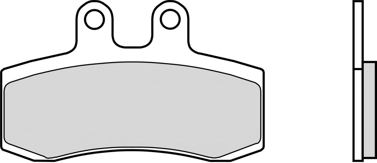 07GR2106 BRAKE PADS ORGANIC GENUINE