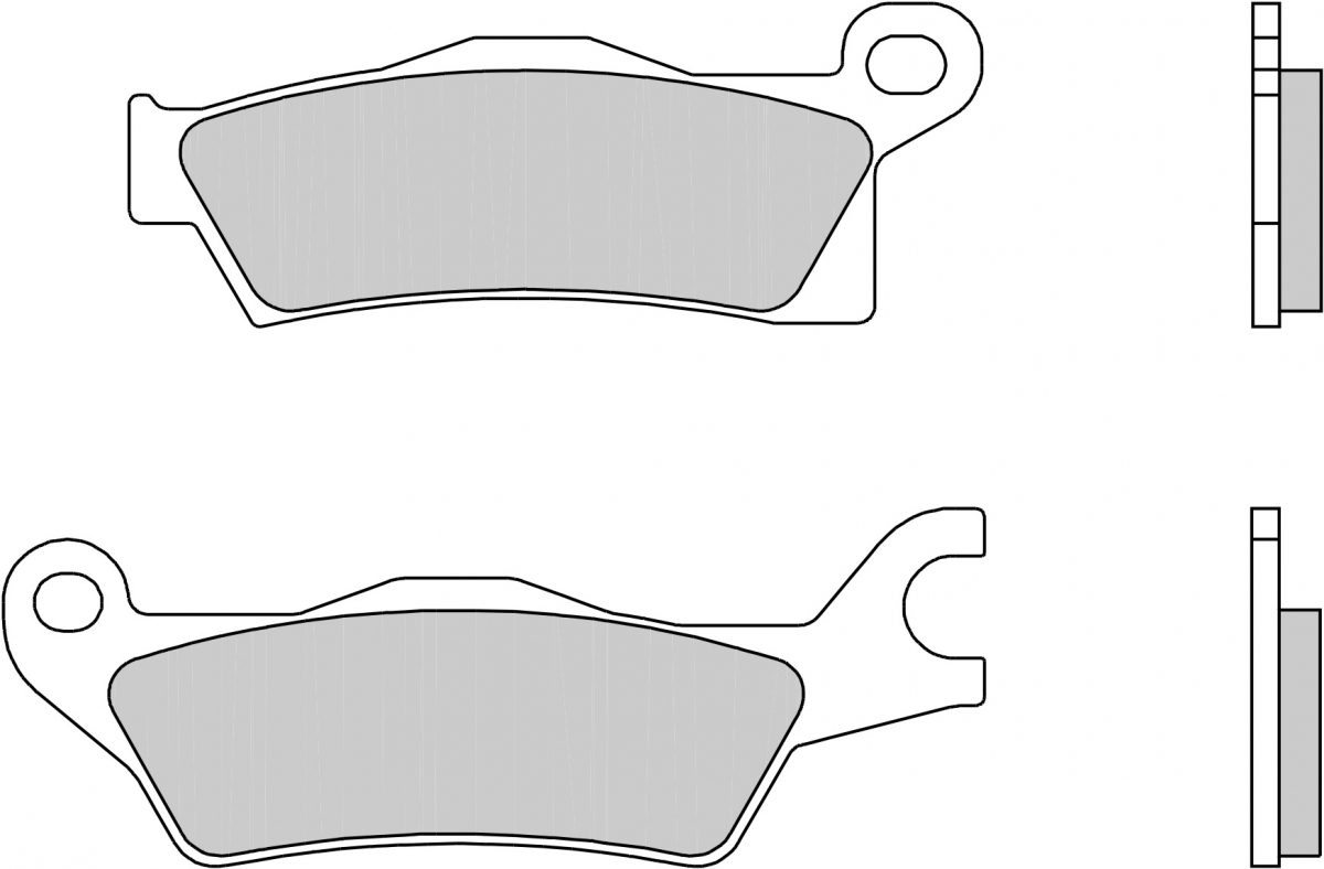 07GR27SD BRAKE PADS SINTER