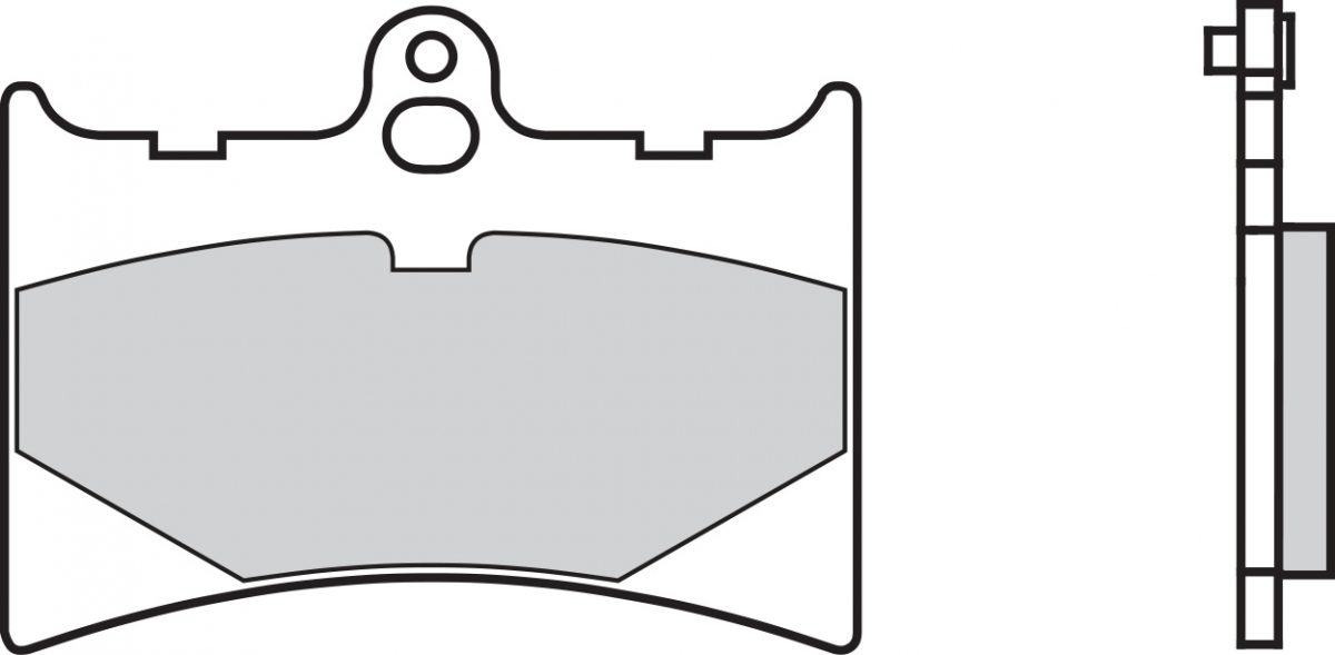 07GR5605 BRAKE PADS ORGANIC GENUINE
