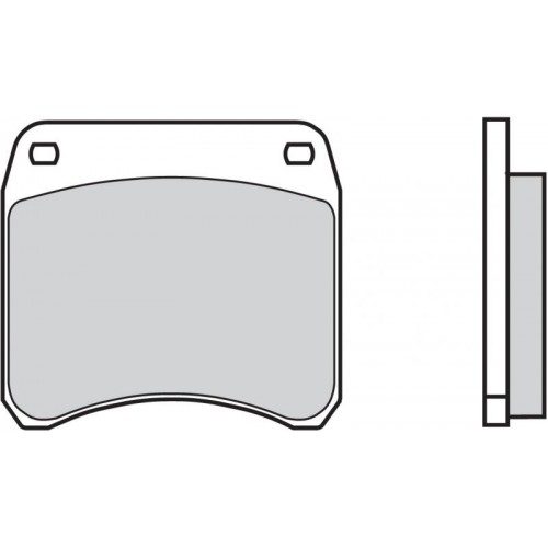 07GR6610 BRAKE PADS ORGANIC GENUINE