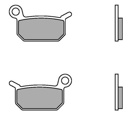 07GR70SX BRAKE PADS SINTER