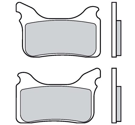 07GR75SA BRAKE PADS SINTER