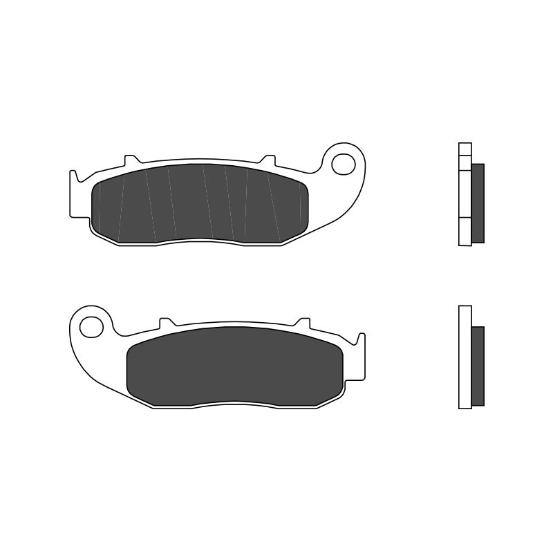 07GR79CC BRAKE PADS ORGANIC