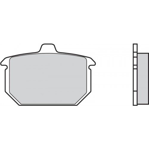 07HD0413 BRAKE PADS ORGANIC GENUINE