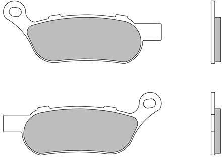 07HD07SP BRAKE PADS SINTER