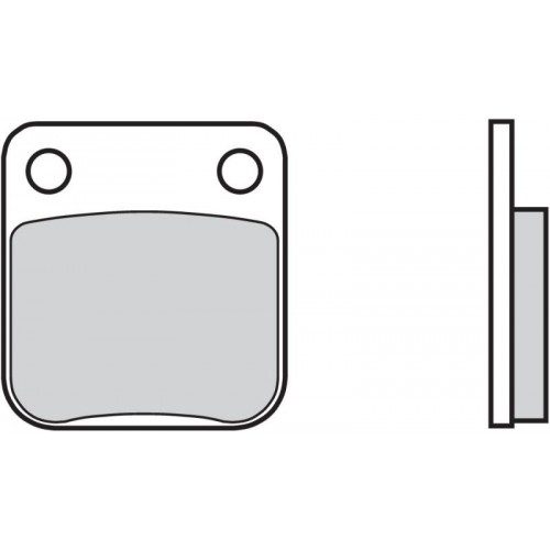 07HO0906 BRAKE PADS ORGANIC GENUINE