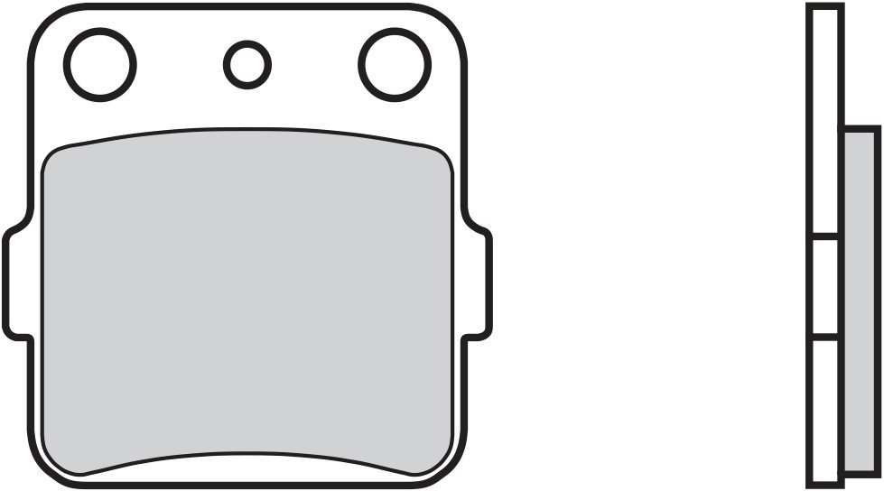 07HO22SD BRAKE PADS SINTER