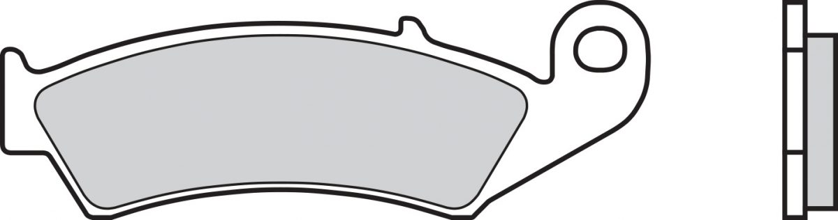 07HO2506 BRAKE PADS ORGANIC GENUINE
