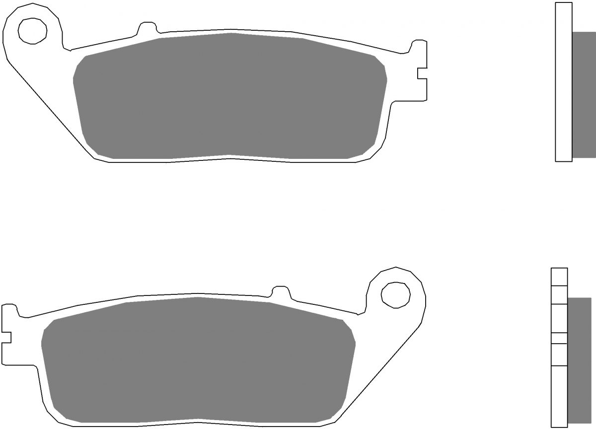 07HO41SA BRAKE PADS SINTER foto 2