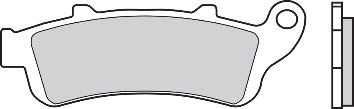07HO4206 BRAKE PADS ORGANIC GENUINE