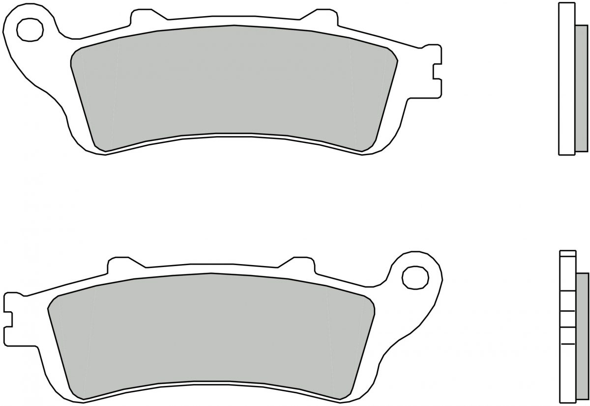 07HO44SA BRAKE PADS SINTER