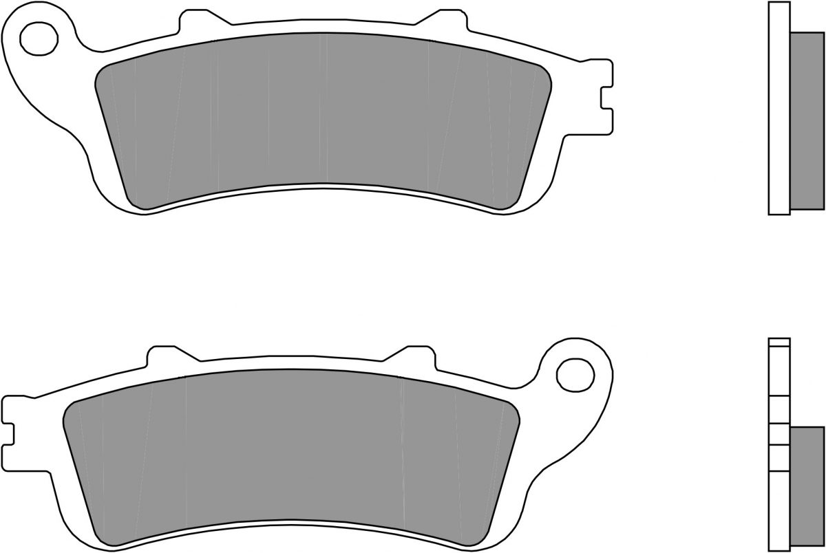07HO52SP BRAKE PADS SINTER